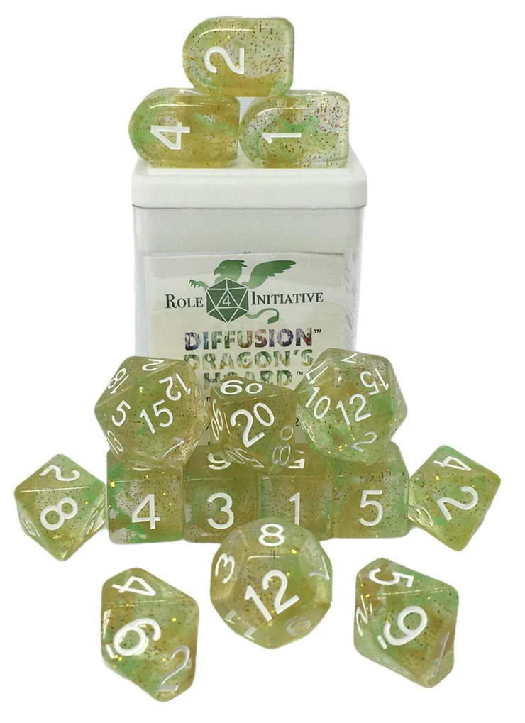 Diffusion Dragons Hoard Dice - Set of 15
